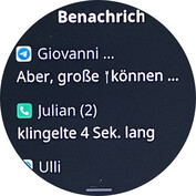 Nachrichtenüberblick bei Android