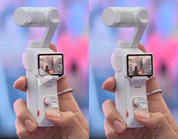 Die Hands-on-Bilder der Insta360 Luna Ultra zeigen eine 6,2-fache Zoomoption.