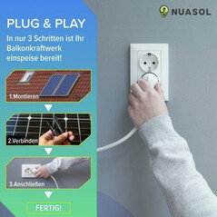 Einfaches Plug-&-Play-System (Quelle: Nuasol)