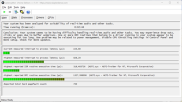 LatencyMon - Übersicht