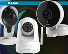 WLAN-Sicherheitskameras: D-Link DCS-8010LH, DCS-8300LH und DCS-8525LH.