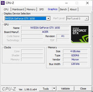 CPU-Z Grafik Nvidia