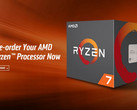 Die Top-3 Modelle der Ryzen-CPU-Serie sind ab heute vorbestellbar, ab 2. März wird bereits ausgeliefert.