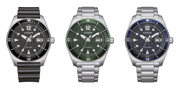 Von links nach rechts: Die Modelle AW1889-00E, AW1880-55X und AW1881-52L. (Bildquelle: Citizen, bearbeitet)