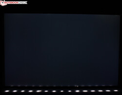 Clouding nur links oben, schwach ausgeprägt