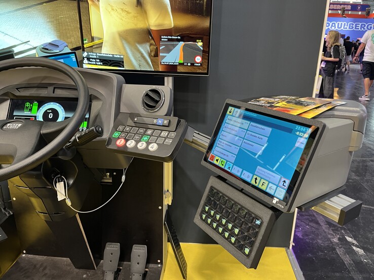 Atron-Hardware für den Fahrkartenverkauf. (Bildquelle: Andreas Sebayang/Notebookcheck.com)