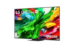 Der 65-Zoll LG QNED86A kombiniert Mini-LED-Technik mit einem 144 Hz Panel (Quelle: LG).