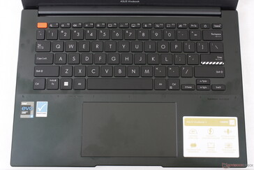 Die dreistufige weiße Hintergrundbeleuchtung ist Standard. Alle Tasten und Symbole sind gleichmäßig beleuchtet