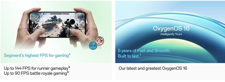 Offizielle Promo-Bilder zum OnePlus Nord CE6 Lite.