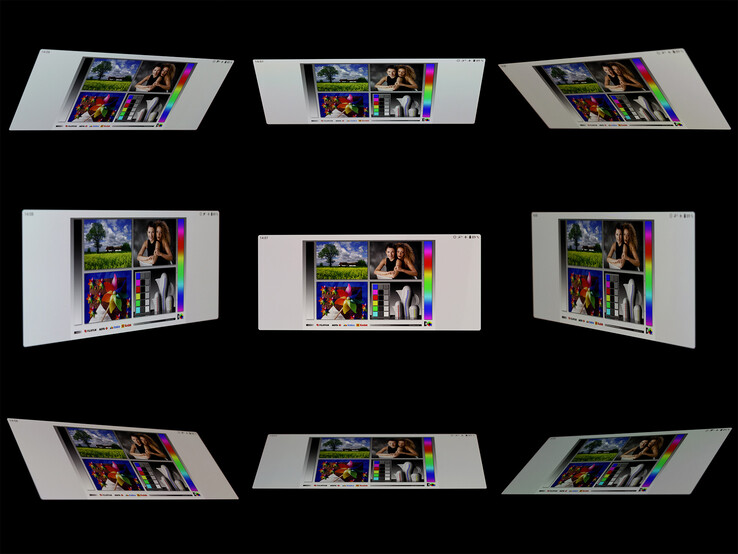 Blickwinkelstabilität des Sony Xperia 10 III