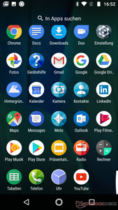 Vorinstallierte Apps
