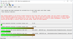 LatencyMon Ergebnisse