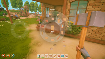 Im Bild: Ein Gameplay-Screenshot aus Solarpunk.