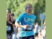 Ein Bild von Takuya Shiraiwa, Capcoms erstem Lokalisierer, bei einem Marathon