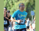 Ein Bild von Takuya Shiraiwa, Capcoms erstem Lokalisierer, bei einem Marathon