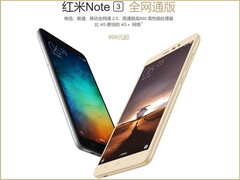 Xiaomi Redmi Note 3 Pro: Preisknaller ab 140 Euro