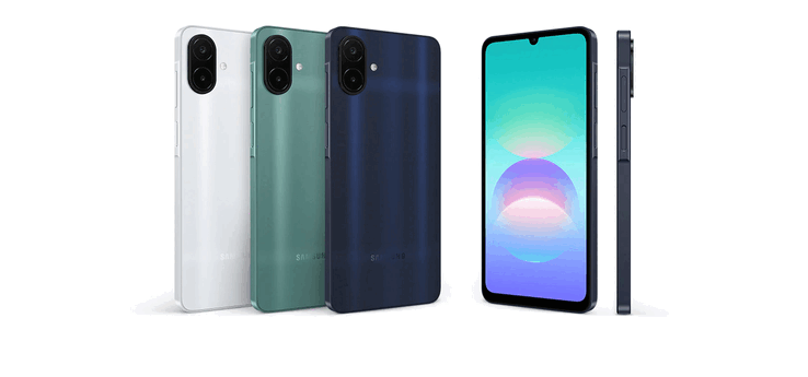 Samsung Galaxy A08 in verschiedenen Farben