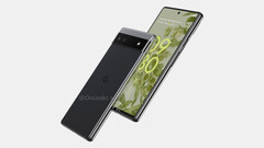Das Google Pixel 6a sieht wie eine kleinere Version des Pixel 6 aus. (Bild: OnLeaks / 91mobiles)