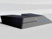 Das finale Sony PlayStation 5 könnte die "V-Form" beibehalten, das Design dürfte aber deutlich dezenter werden. (Bild: Ein Fankonzept via NeoGAF)