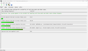 LatencyMon - Übersicht