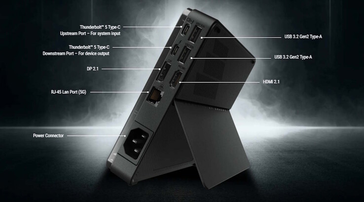 Auch Ethernet ist vorhanden