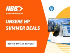 Nur noch heue und morgen: Heiße Preise bei notebooksbilliger mit den HP Summer Deals!