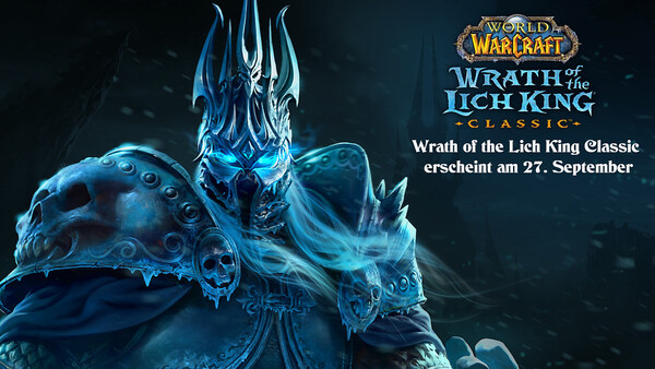 World of Warcraft: Wrath of the Lich King Classic erscheint am 27. September 2022.