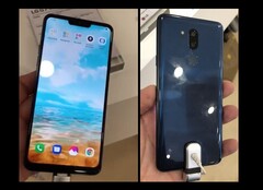 Eindeutig als LG G7 gekennzeichnet, ein Hands-On-Video zeigt das Notch-Design.