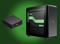 Dell bietet jetzt zwei Desktop-Computer mit Nvidias aktuellsten ARM-AI-Chips an. (Bildquelle: Dell, bearbeitet)
