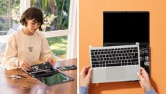 Der Framework Laptop ist jetzt mit Intel Alder Lake erhältlich, bestehende Nutzer können einfach aufrüsten. (Bild: Framework)