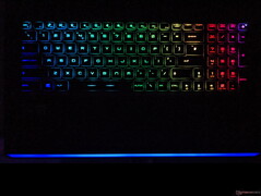 MSI GE76 Raider 11UH - Beleuchtung