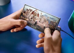 Das Samsung Galaxy S24 Ultra erzielt dank Snapdragon 8 Gen 3 eine solide Gaming-Performance. (Bild: Samsung)