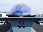 Frontansicht der Magnetbahn von CRRC. (Bildquelle: CRRC)