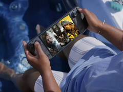 Die WB Play the Legends Kollektion läuft bald ab. Abgebildet: Steam Deck mit dem Cover des Bundles. (Bildquelle: Humble Bundle und Valve – bearbeitet)