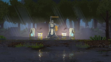 Im Bild: Ein Gameplay-Screenshot aus Kingdom: New Lands.
