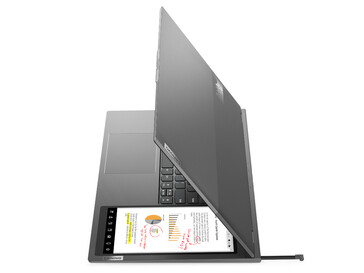 Das ThinkBook Plus Gen 3 von der Seite (Bild: Lenovo)