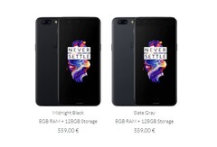 Das OnePlus 5 in der voll ausgestatteten Variante gibt es jetzt auch in Slate Grey.