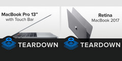Teardown: Apple Retina MacBook 2017 und MacBook Pro 13" Touch Bar 2017