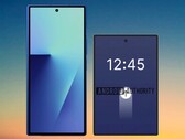 Das Samsung Galaxy Z Wide Fold (rechts im Bild) soll breiter, aber kürzer als das Galaxy Z Fold 7 (links im Bild) werden.