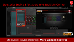 Jeder Taste kann ein Makro zugewiesen werden. (Quelle: MSI)