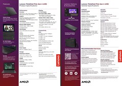 Lenovo ThinkPad P14s G4 Spezifikationen