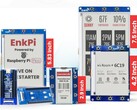 EnkPi: Platine mit E Ink und Raspberry