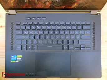 Die Tastatur des X16