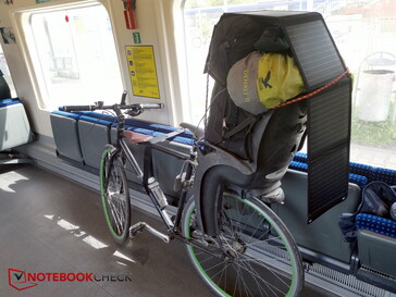 Mit der Bahn zurück