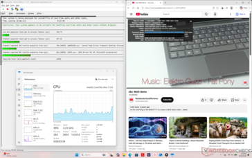 LatencyMon zeigt keine nennenswerten DPC-Probleme und lediglich einige wenige ausgelassene Frames während eines einminütigen 4K60-Videotests an