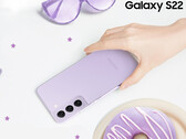 Samsung Galaxy S22 in stylischem Bora Purple ab dem 10. August erhältlich.