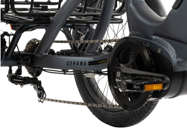 Das Buzz Cerena T2 E-Dreirad ist mit einem 500-W-Mittelmotor ausgestattet (Bildquelle: Buzz)