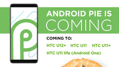 Android Pie für HTC-Handys, zumindest einmal vier recht aktuelle Modelle.