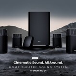 Das Hisense HT Saturn Surround-Soundsystem soll in Kürze in den Verkauf starten. (Bildquelle: Hisense)