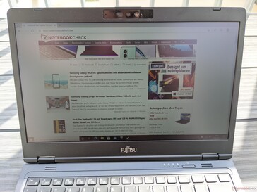 Fujitsu LifeBook U7311 im Außeneinsatz